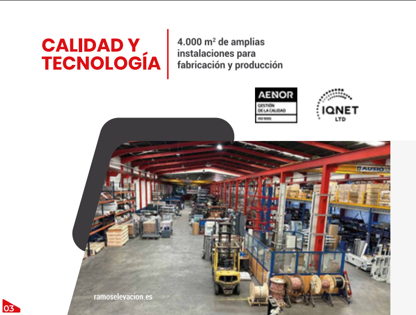 Catálogo de Elevadores